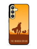 baby yoda and mandalorian XSamsung Galaxy S24 5G Case OV0740