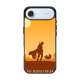 baby yoda and mandalorian XiPhone Air Case QC0740