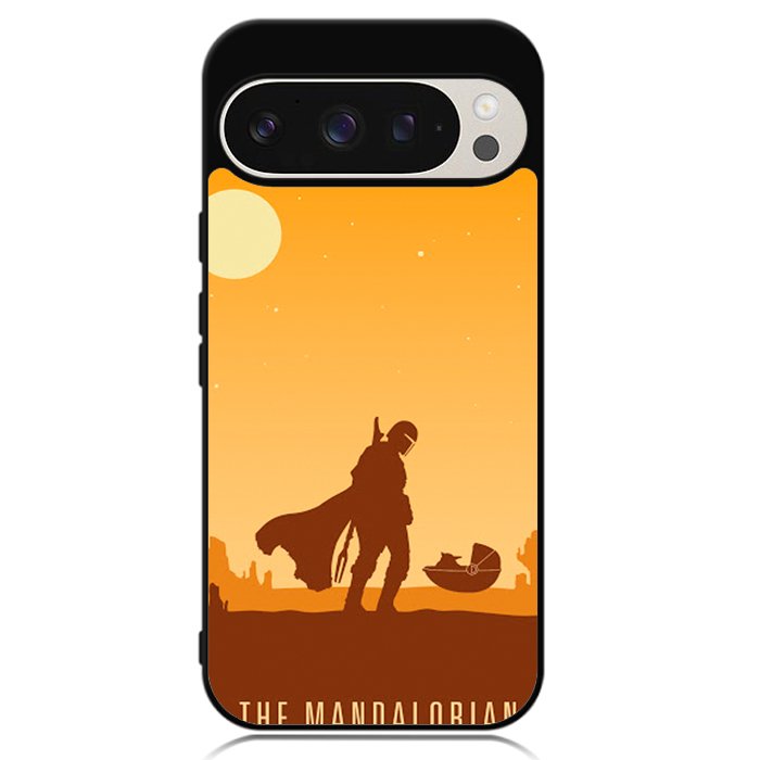 baby yoda and mandalorian XGoogle Pixel 9 Pro XL Case OV0740