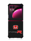 honda type r logo Motorola Moto Razr Plus 2023 , Moto Razr+ 2023 Case OV5233