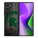 michigan state logo Samsung Galaxy Z Fold 6 Case