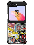 jean michel basquiat Samsung Galaxy Z Flip 5 5G 2023 Case