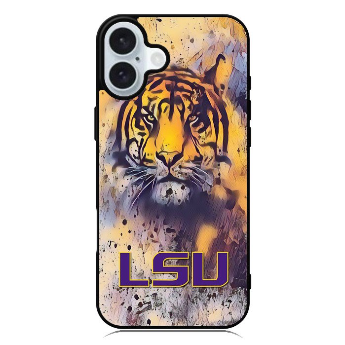 LSU Tigers Symbol iPhone 16 Case