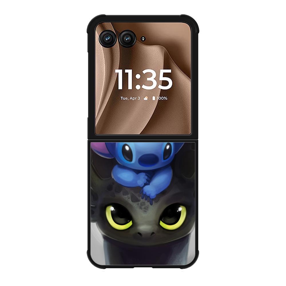 toothless and stitch XMotorola Moto RAZR Plus 2025 Case OV0748