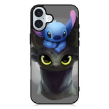 toothless and stitch XiPhone 16 Plus Case QC0748