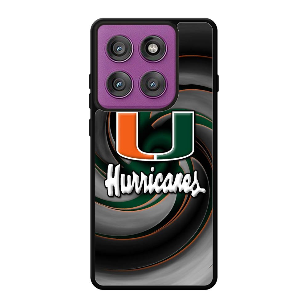 miami hurricanes Motorola Moto Edge 60 Pro Case