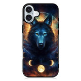 Moon Wolf iPhone 16 Plus Case QC8083
