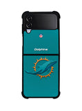 miami dolphins nfl Logo Samsung Galaxy Z Flip 4 5G 2022 Case