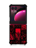 Red Plant Aesthetic Motorola Moto Razr Plus 2023 , Moto Razr+ 2023 Case OV7925