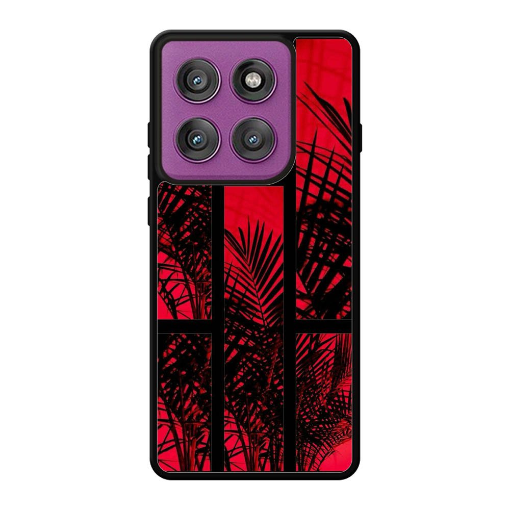 Red Plant Aesthetic Motorola Moto Edge 60 Pro Case QC7925