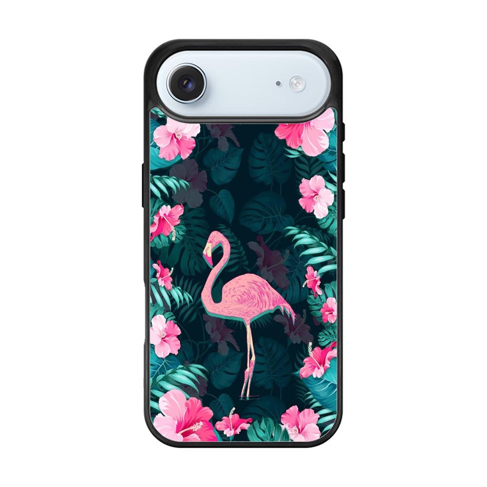 Flamingo And Flowers iPhone Air Case
