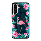 Flamingo And Flowers Samsung Galaxy A56 Case OV8035