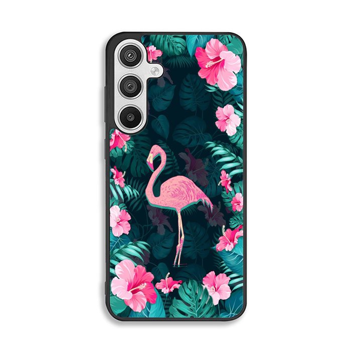 Flamingo And Flowers Samsung Galaxy A26 Case OV8035