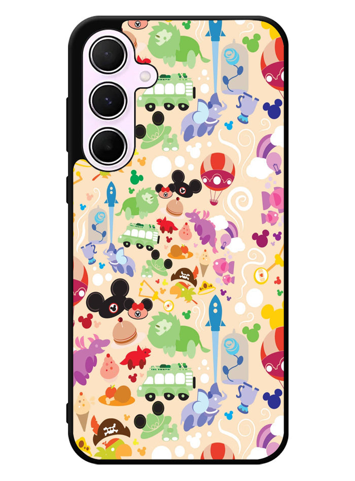 Cute Disney Background Samsung Galaxy A55 5G Case