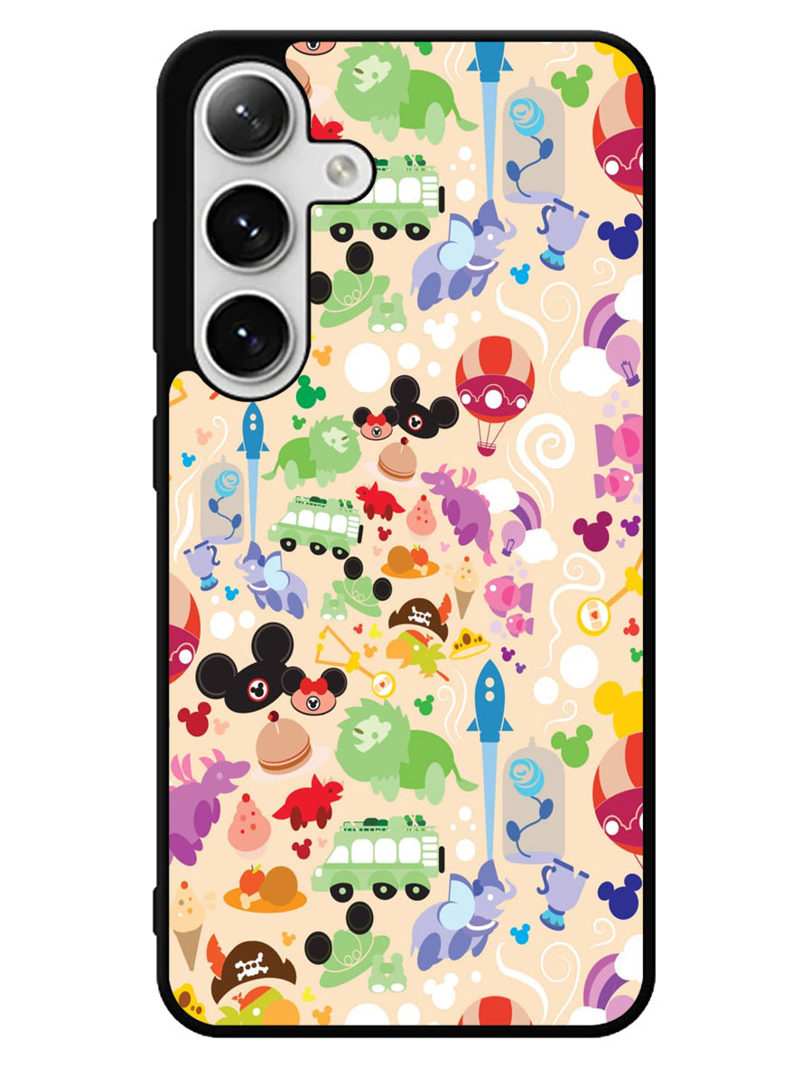 Cute Disney Background Samsung Galaxy S24 5G Case