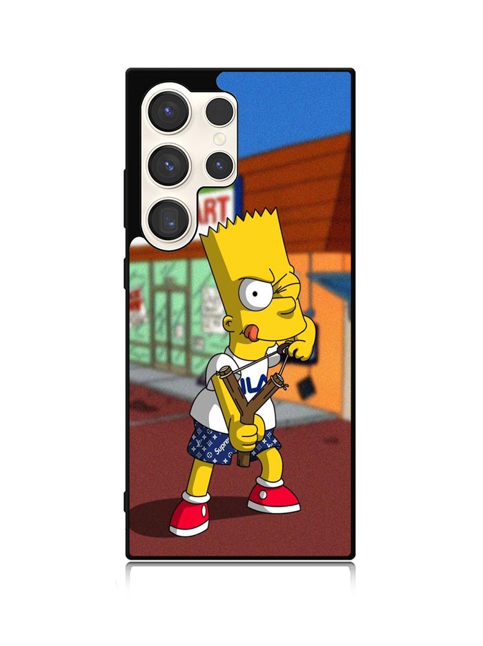 Bart Simpson Weapon Samsung Galaxy S24 Ultra 5G Case OV8554