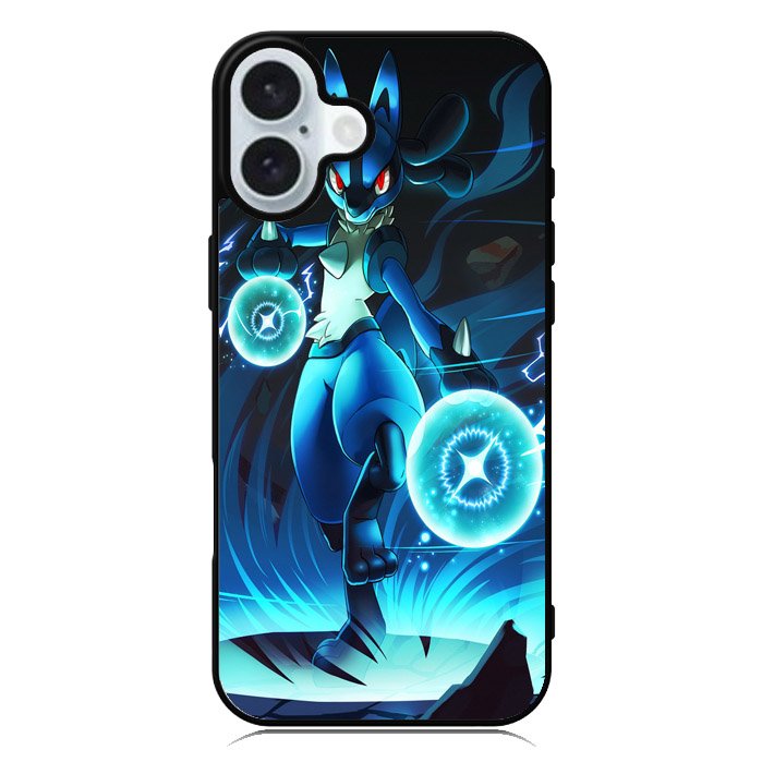 Pokemon Luxury Lucario iPhone 16 Plus Case
