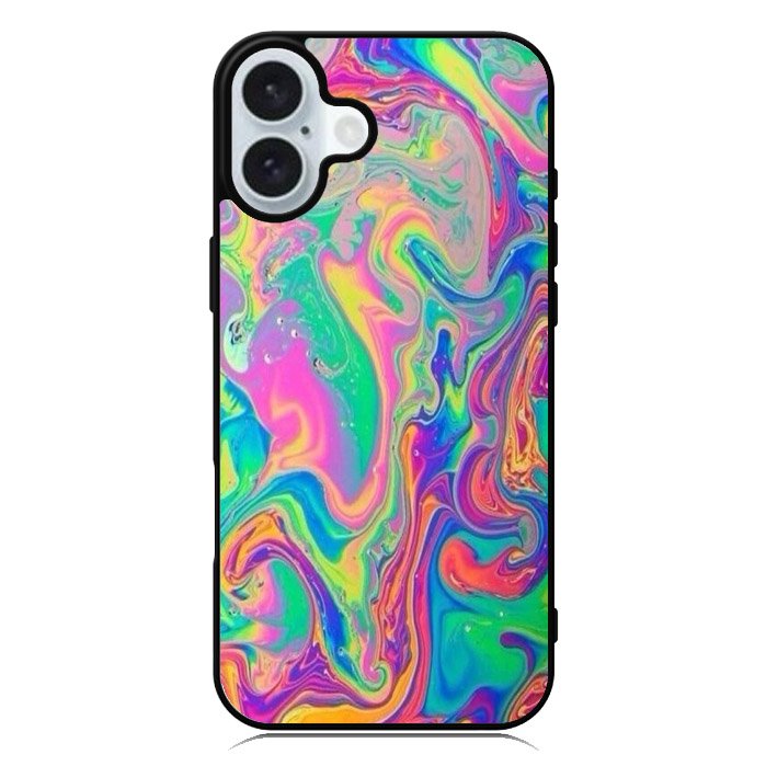 Psychedelic Trippy iPhone 16 Plus Case