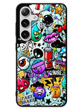 Cartoon Graffiti Samsung Galaxy S25 5G Case