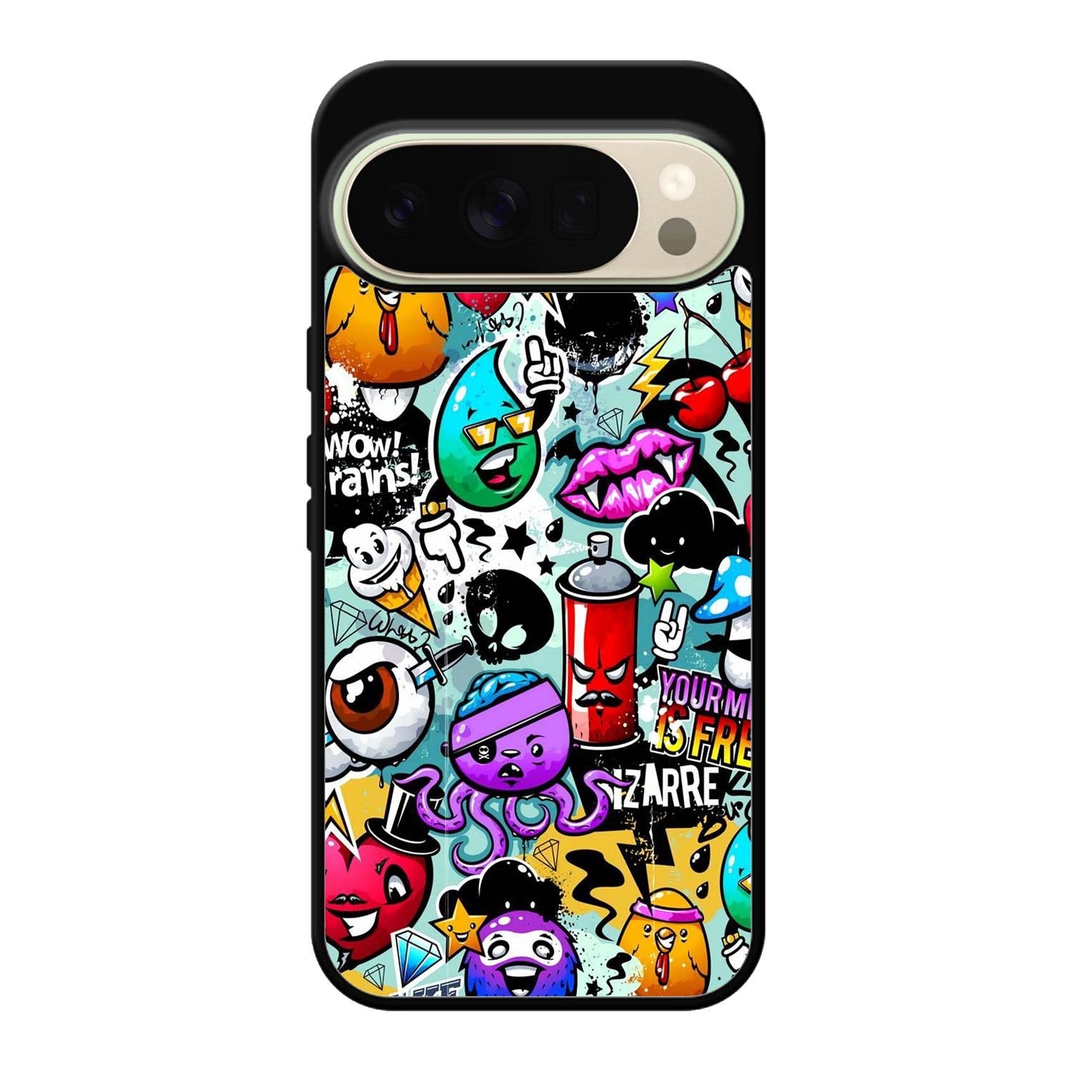 Cartoon Graffiti Google Pixel 10 Pro Case