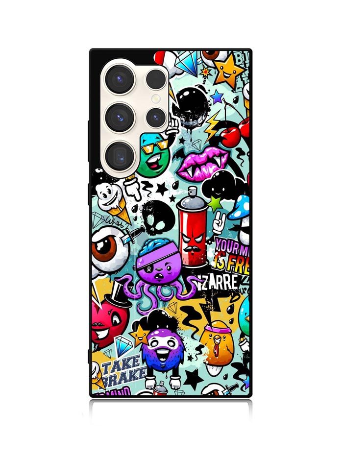 Cartoon Graffiti Samsung Galaxy S25 Ultra 5G Case