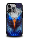 Eagle Neon Eyes iPhone 15 Pro Case OV8376