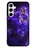 Lamar Jackson Smoke Samsung Galaxy A55 5G Case