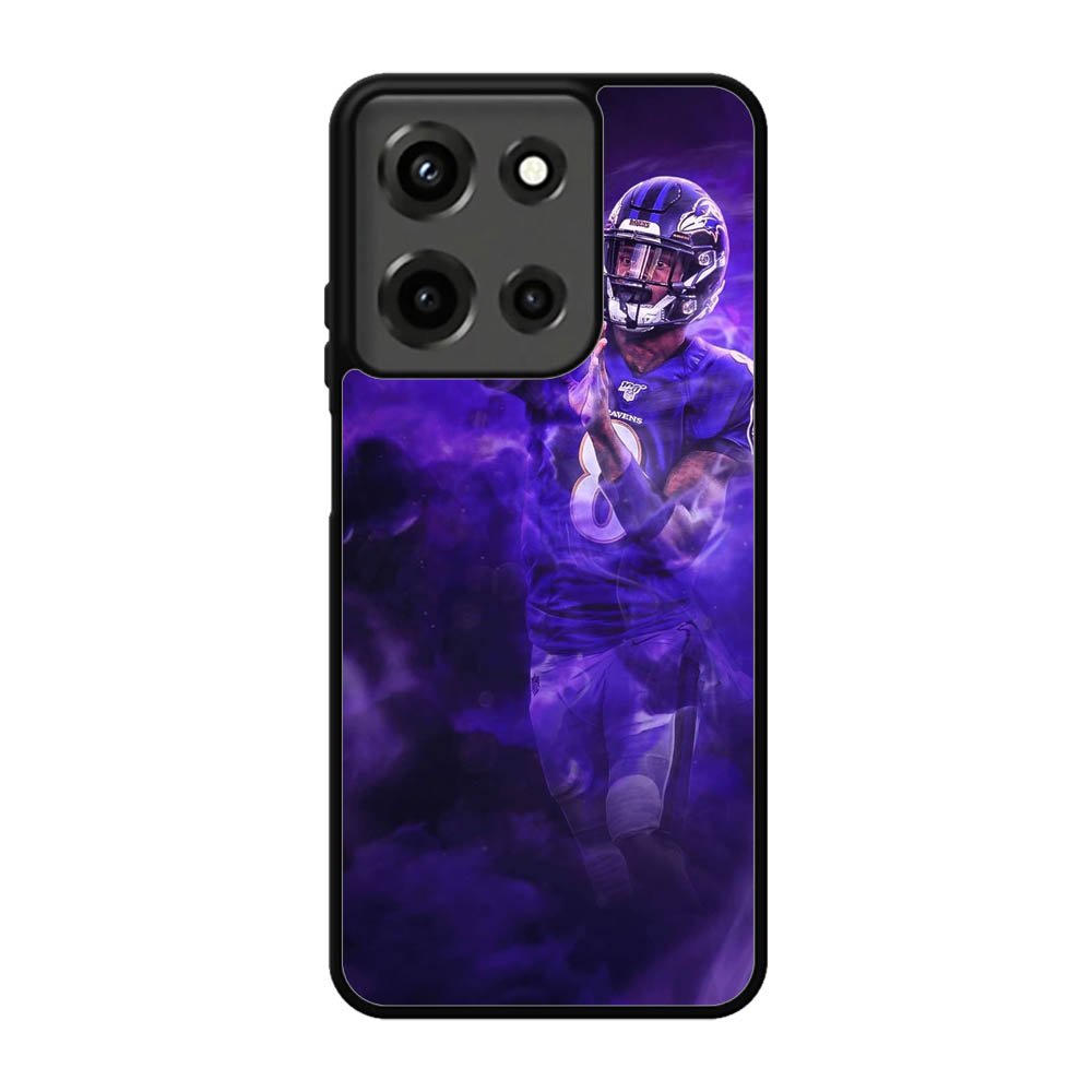 Lamar Jackson Smoke Motorola Moto G 5G 2025 Case OV2528