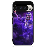 Lamar Jackson Smoke Google Pixel 9 Pro XL Case