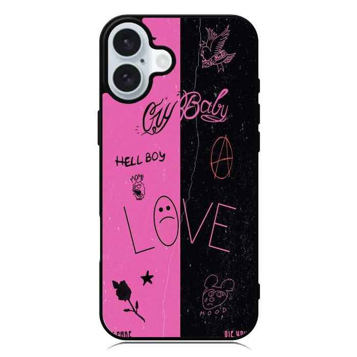 Lil Peep Tattoos iPhone 16 Plus Case