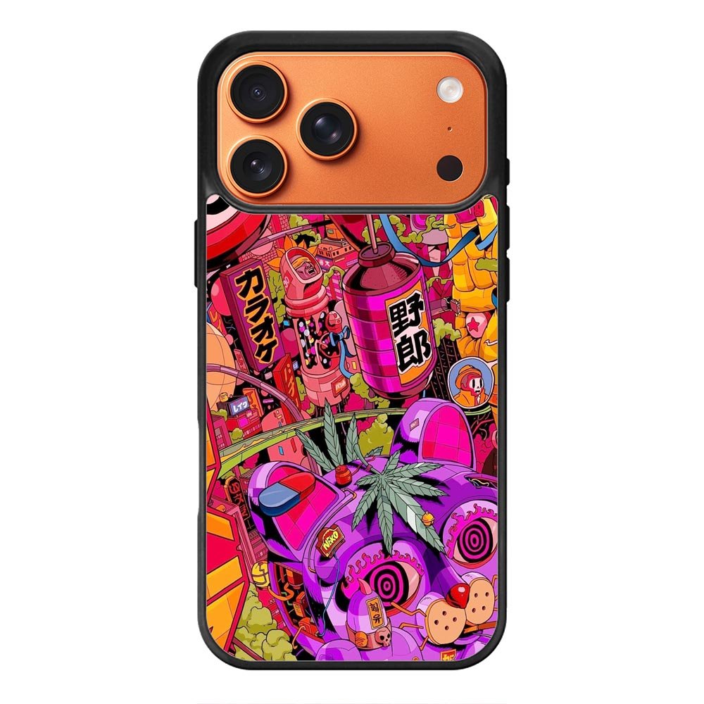 Stoner Trippy iPhone 17 Pro Case OV7838