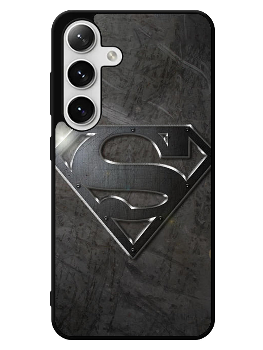 Superman Steel Logo Samsung Galaxy S25 5G Case