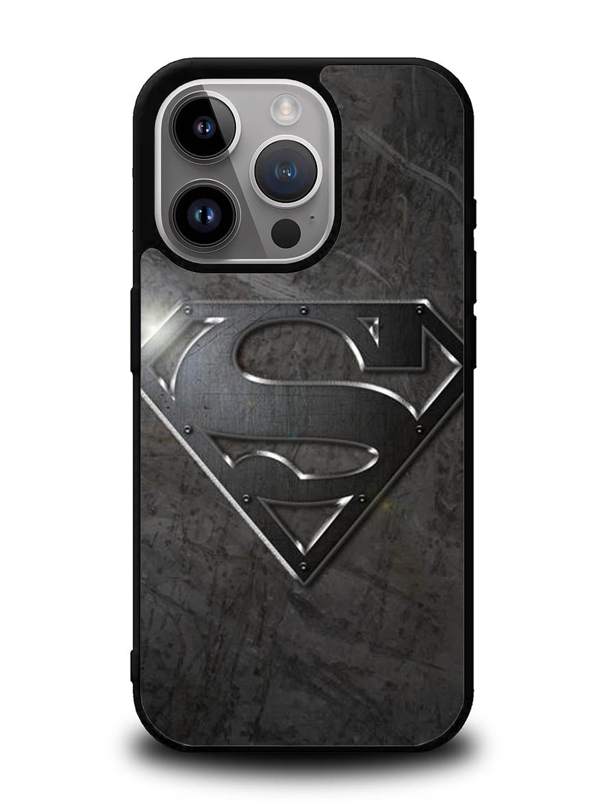 Superman Steel Logo iPhone 16 Pro Max Case