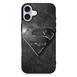 Superman Steel Logo iPhone 16 Plus Case