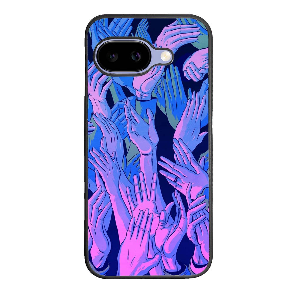 Vaporwave Wallpaper Hands Google Pixel 10A Case OV7748