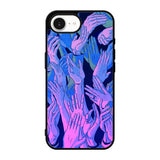 Vaporwave Wallpaper Hands iPhone 17e Case OV7748