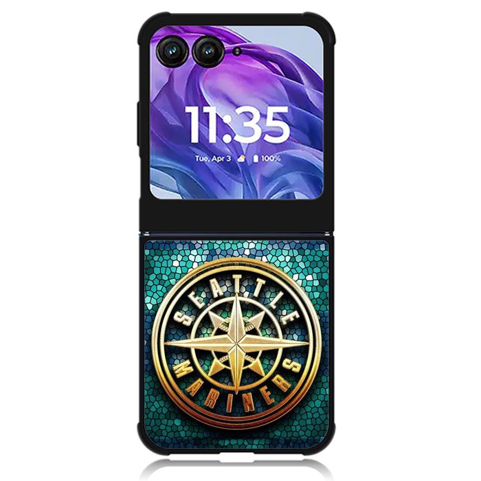Seattle Mariners Motorola Moto Razr Plus 2024 , Moto Razr+ 2024 Case