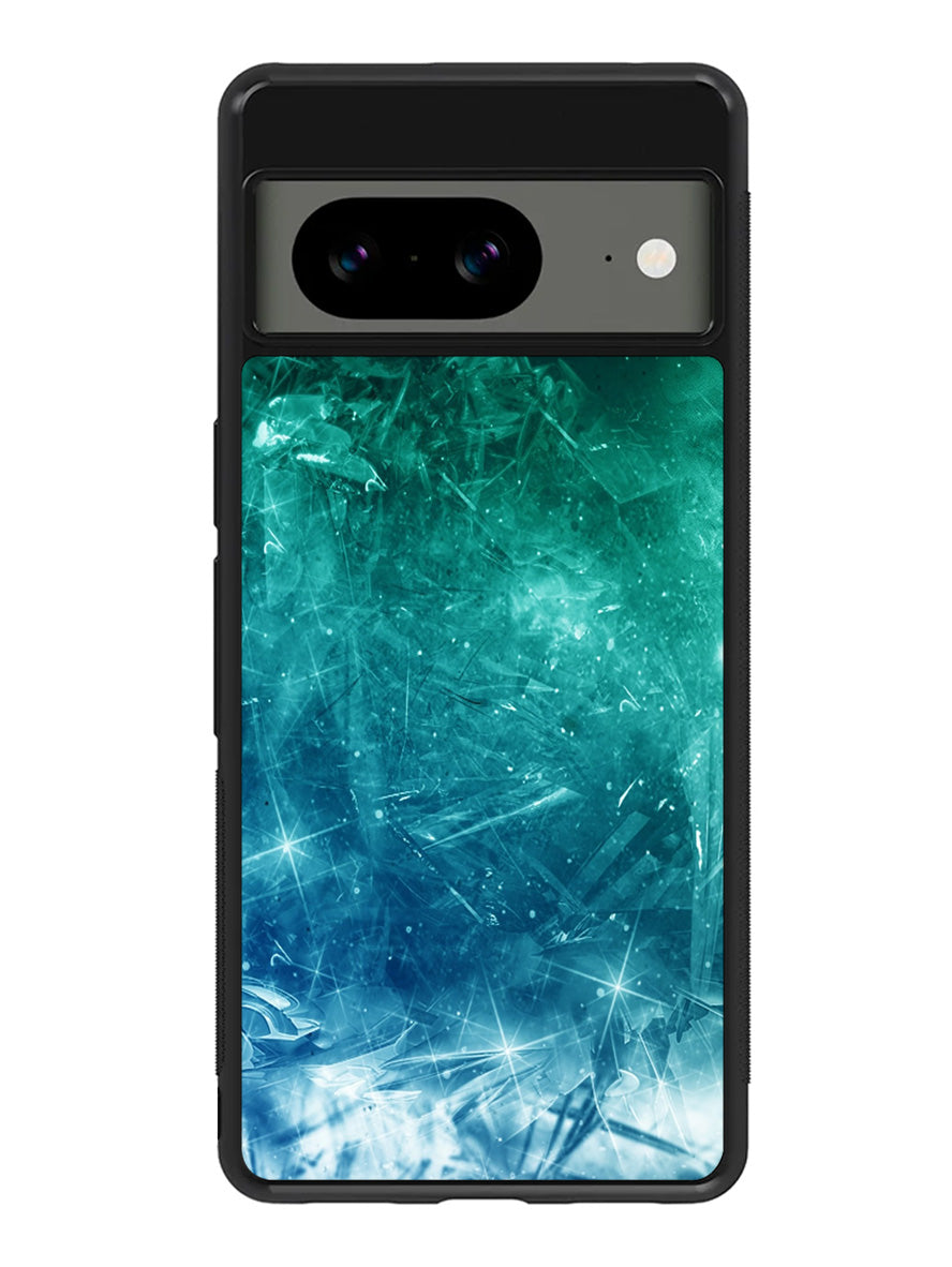 Green Blue Ice Google Pixel 8 Case QC8306