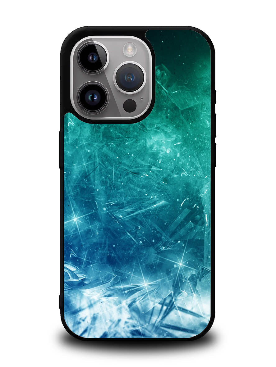Green Blue Ice iPhone 15 Pro Max Case OV8306