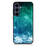 Green Blue Ice Samsung Galaxy S25 FE Case OV8306