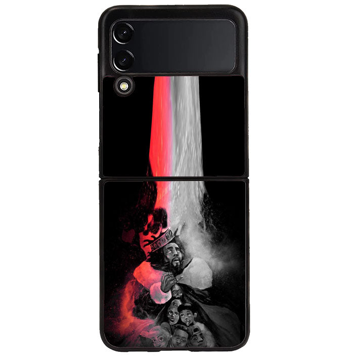 J Cole Illustration Samsung Galaxy Z Flip 4 5G 2022 Case