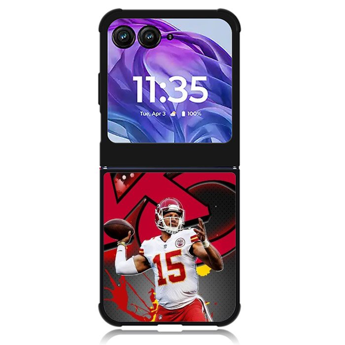 Patrick Mahomes 1st Motorola Moto Razr Plus 2024 , Moto Razr+ 2024 Case