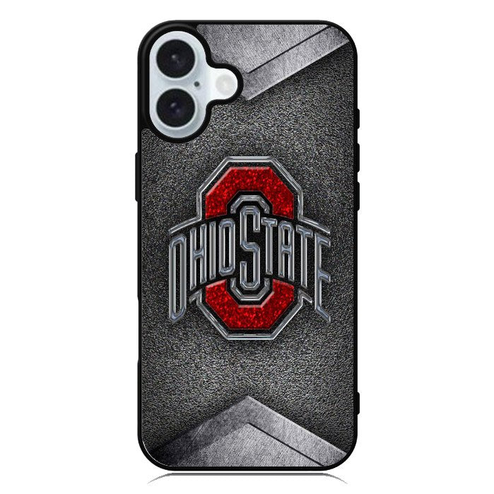 ohio state buckeyes iPhone 16 Plus Case QC8025