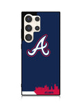 Atlanta Braves Samsung Galaxy S23 Ultra 5G Case QC9491