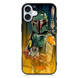 Star Wars Boba iPhone 16 Plus Case QC9516