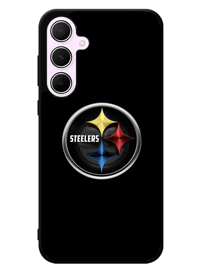 Pittsburgh Steelers Logo 8th Samsung Galaxy A55 5G Case