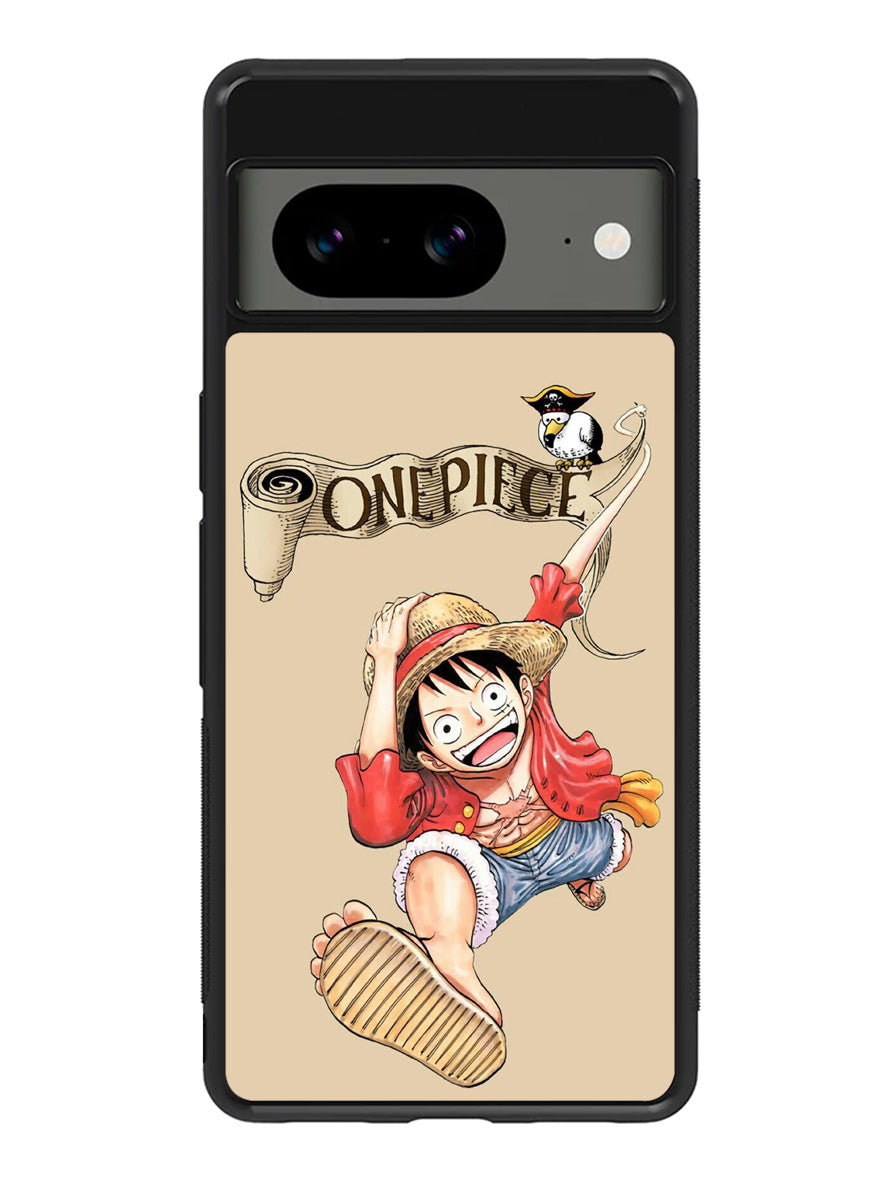 One Piece D Luffy Google Pixel 8A Case QC9510