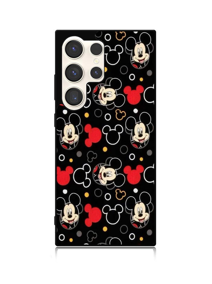 Mickey Mouse Black Samsung Galaxy S25 Ultra 5G Case QC9506