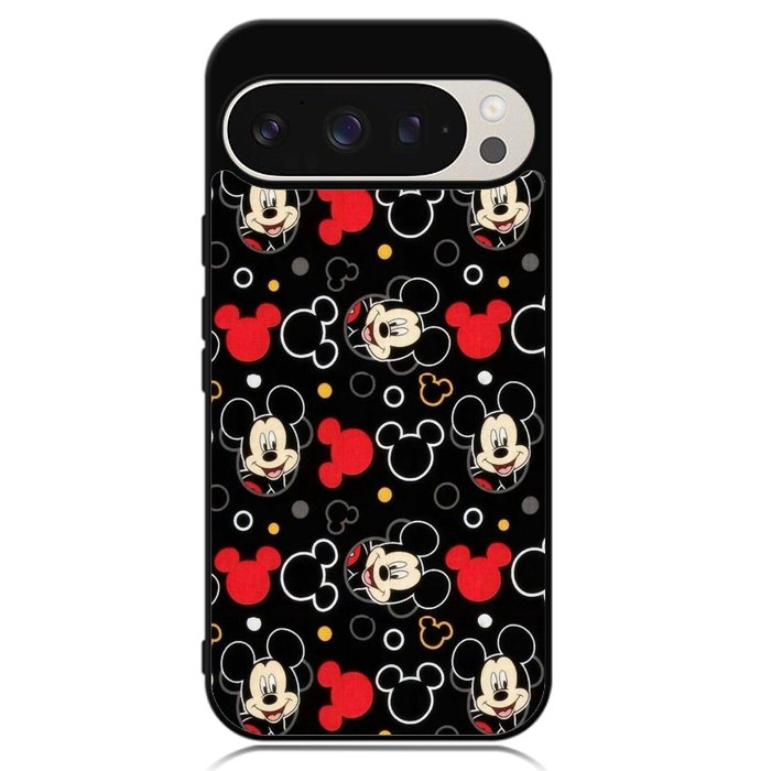 Mickey Mouse Black Google Pixel 9 | Pixel 9 Pro Case OV9506