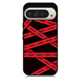 Red Danger Tape Google Pixel 10 Pro XL Case OV9533